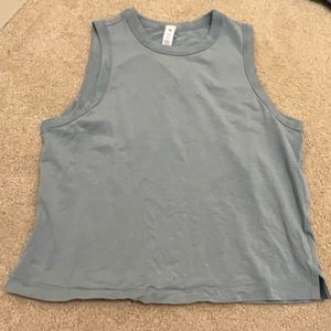 Lululemon Classic- Fit Cotton- Blend Tank Top